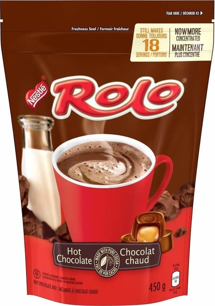 Nestlé Nestle hot chocolate cocoa mix imported from canada packshot