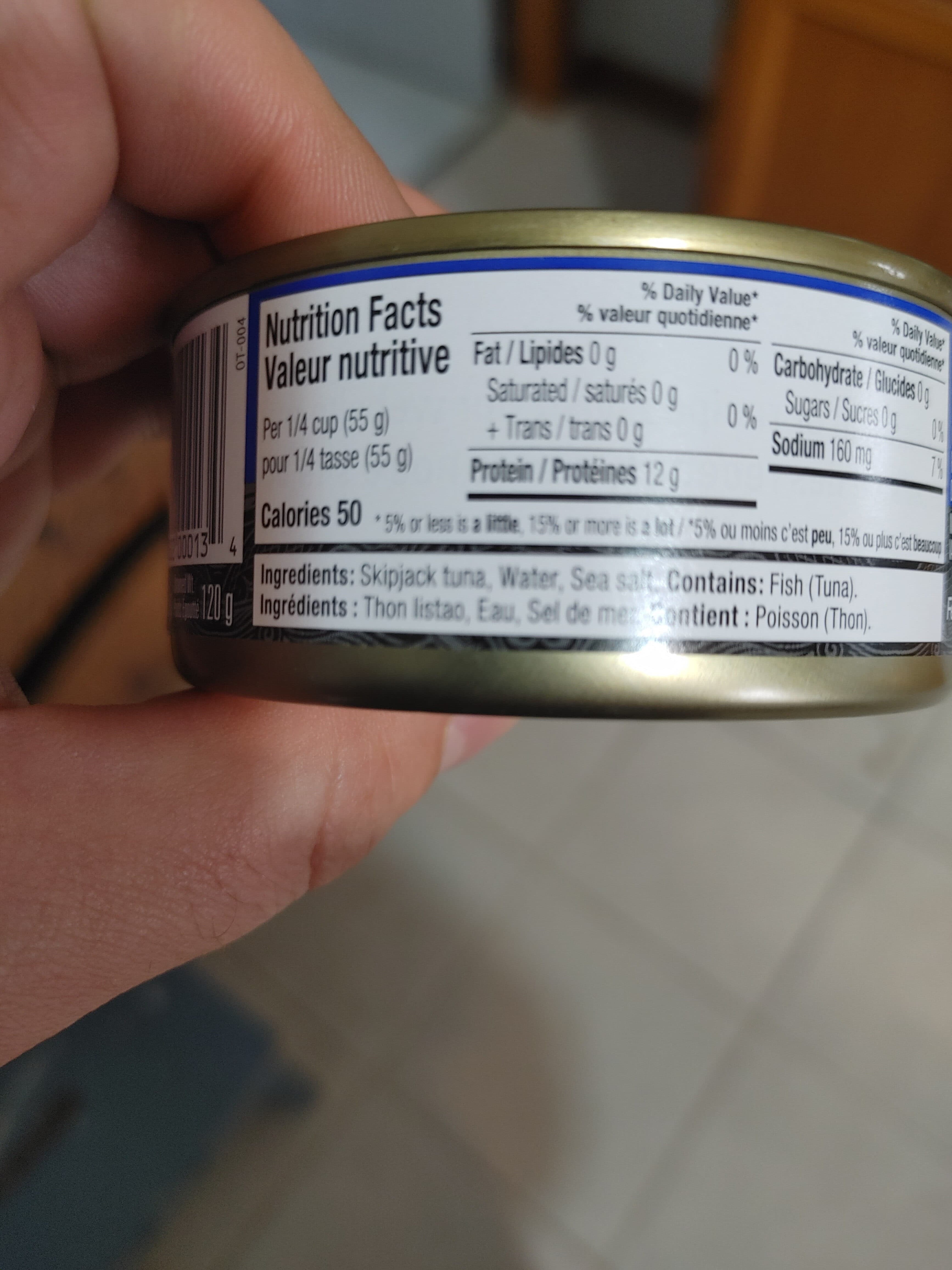 Ocean's Thon pâle émietté packshot
