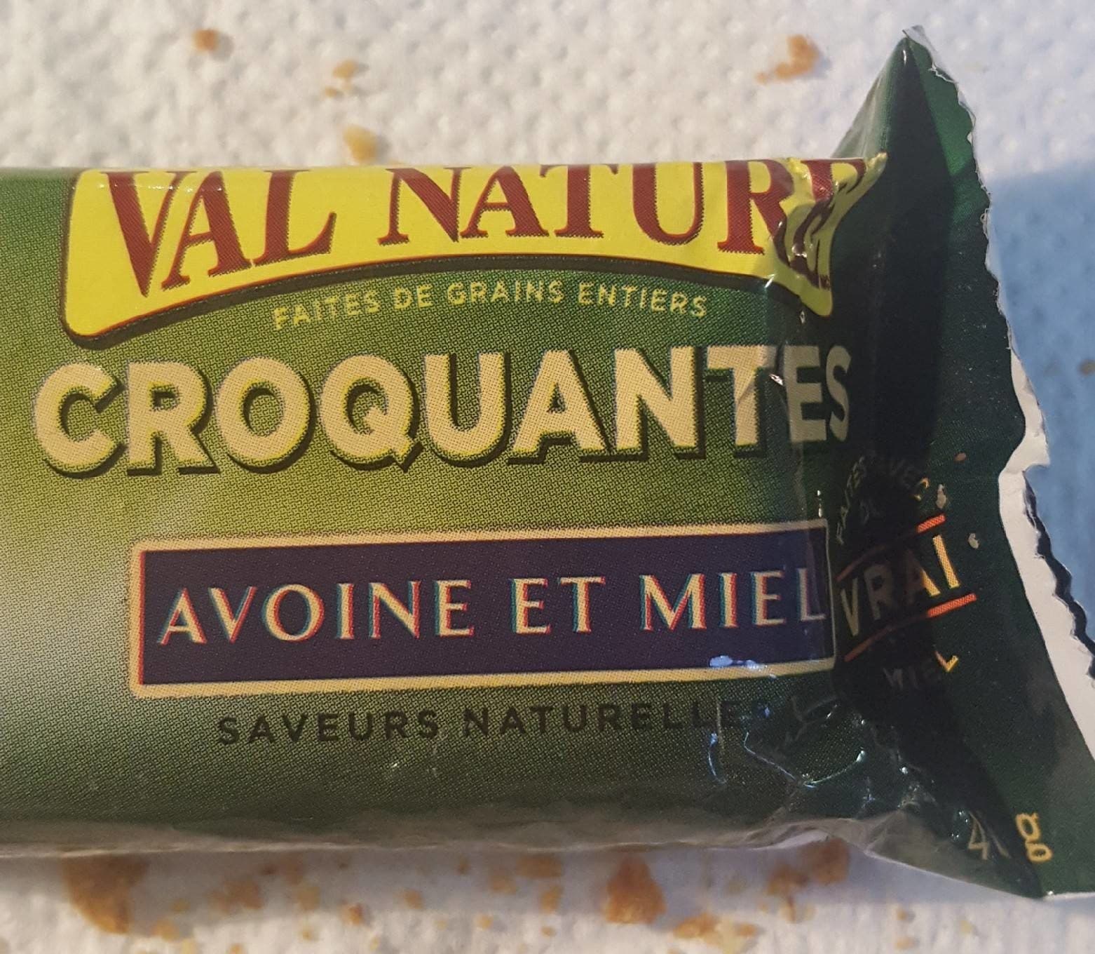 Nature Valley • General Mills Barres granola avoine et miel packshot