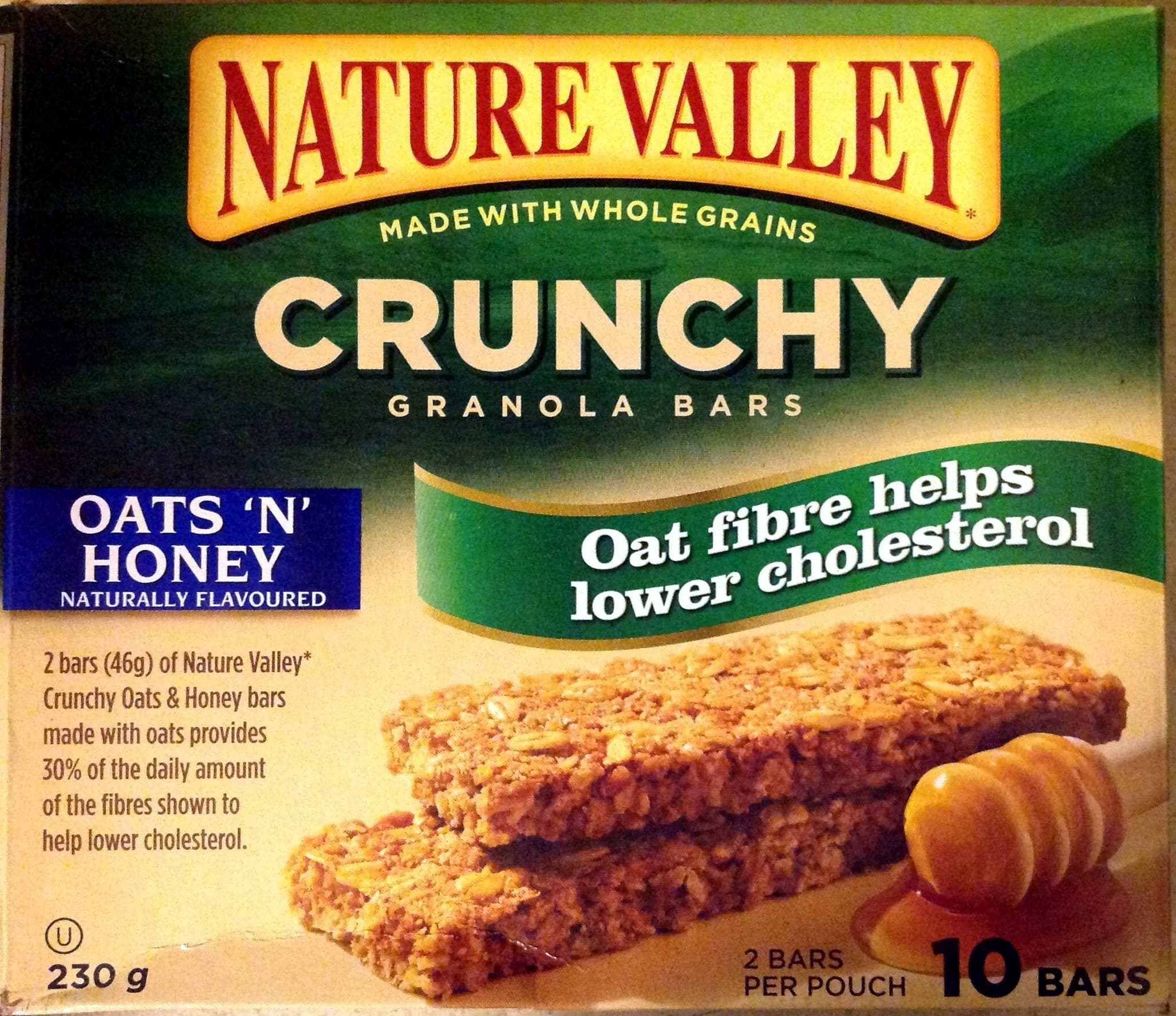 Nature Valley Barres granola avoine et miel packshot