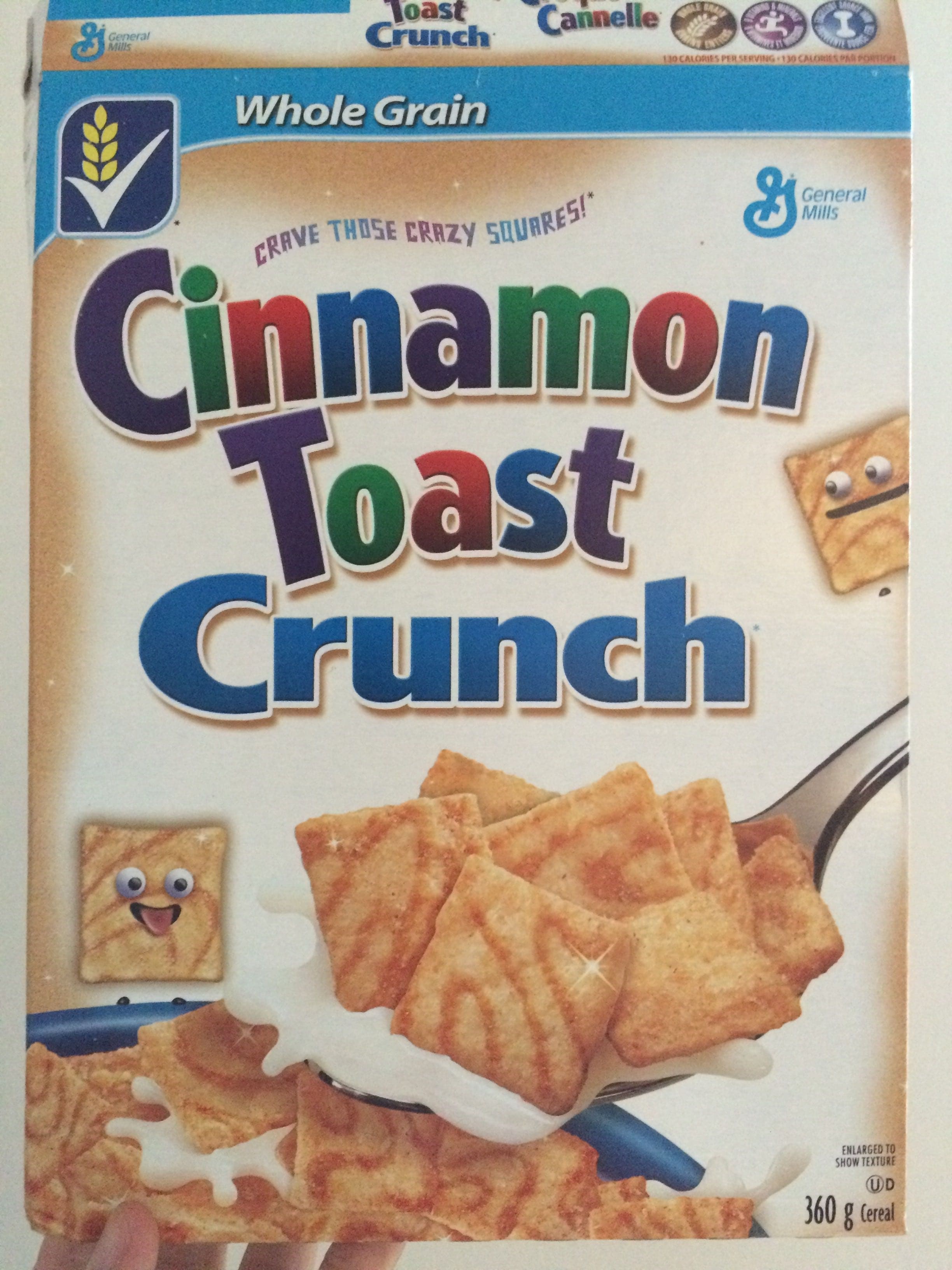 General Mills Cinnamon Toast Crunch packshot