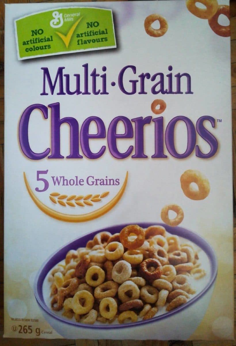 Cheerios Céréales Cheerios (multi-grain) packshot