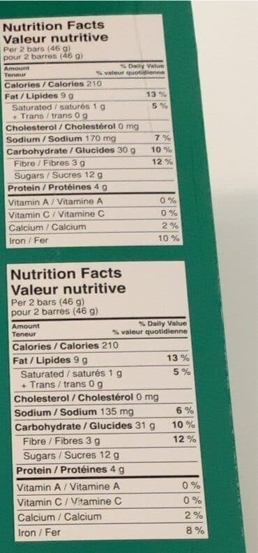 Nature Valley Crunchy granola bars packshot