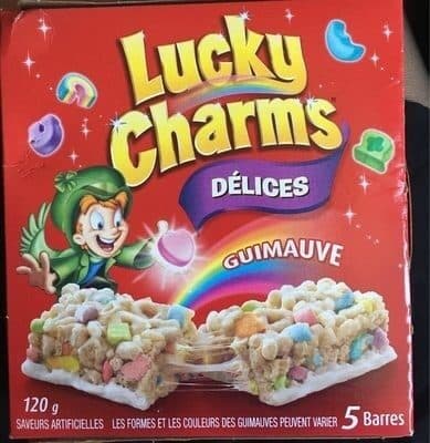 General mills Barre Lucky Charms packshot