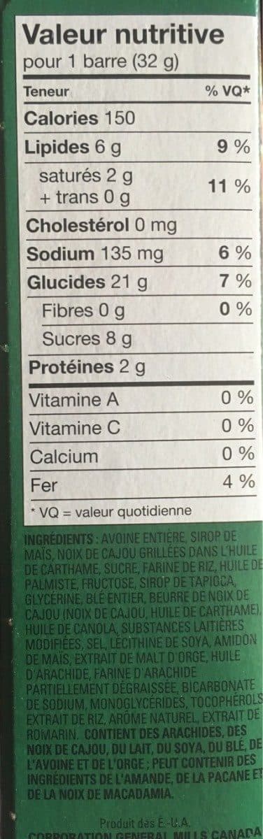 Nature Valley Sucrés et salées packshot