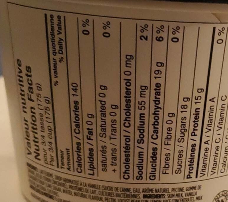Open Food Facts Yogourt packshot