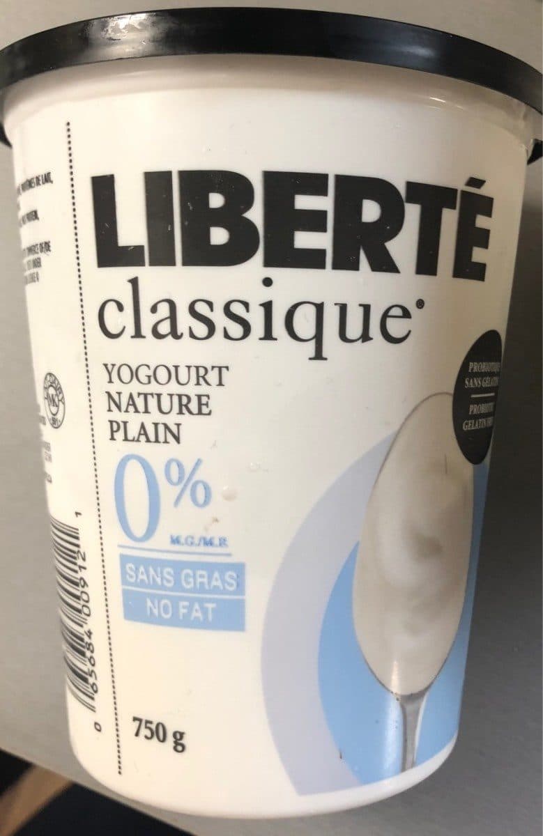Liberté Yogourt (nature-sans Gras) packshot