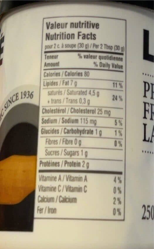 Liberte Cream cheese product packshot