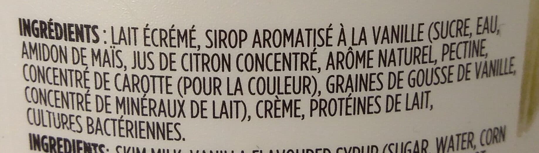 Liberte Yogourt grec vanille packshot