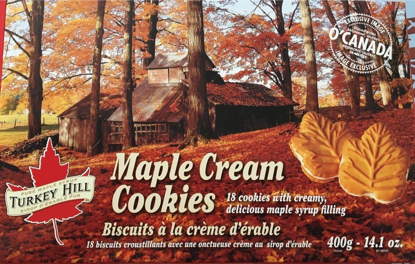 Turkey Hill Maple Cream Cookies packshot