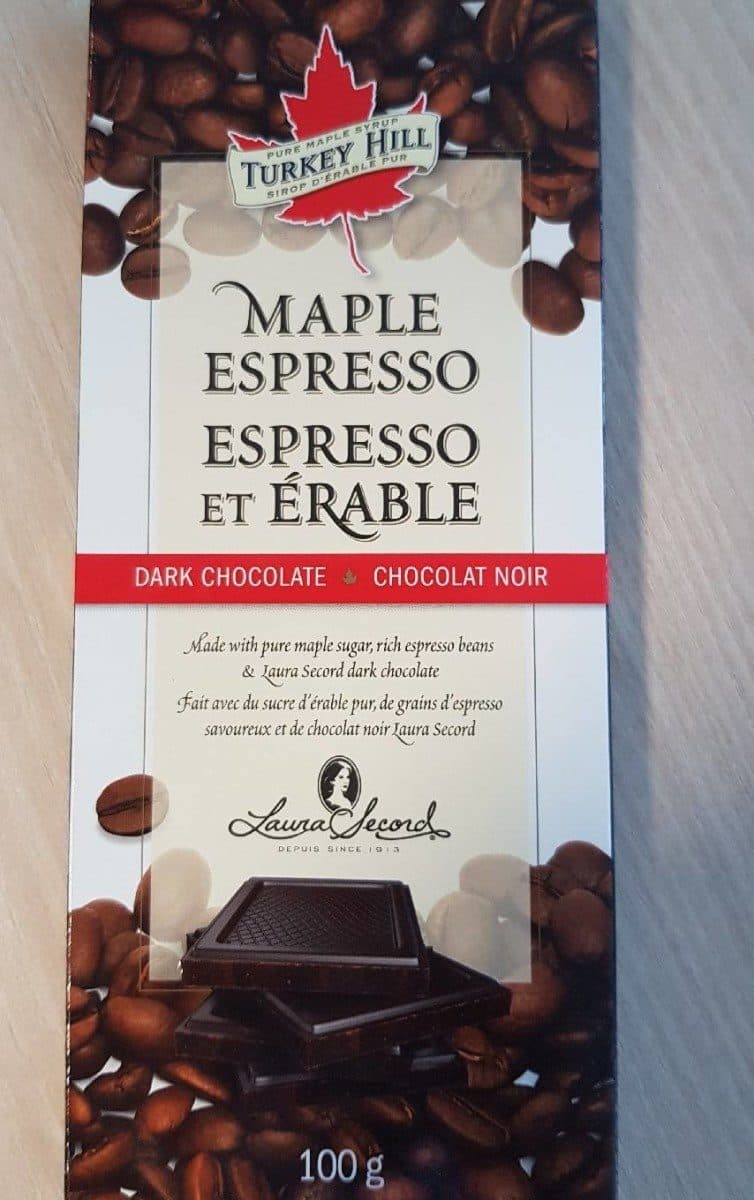 Laura Secord Maple espresso - chocolat noir packshot