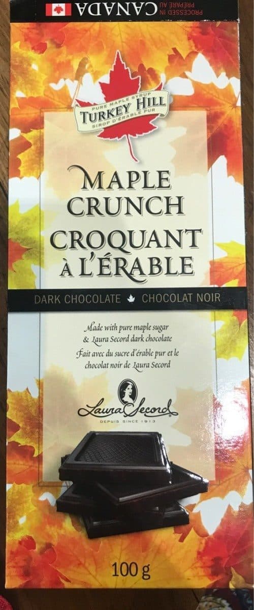 Laura Secord Maple crunch - croquant à l'erable packshot