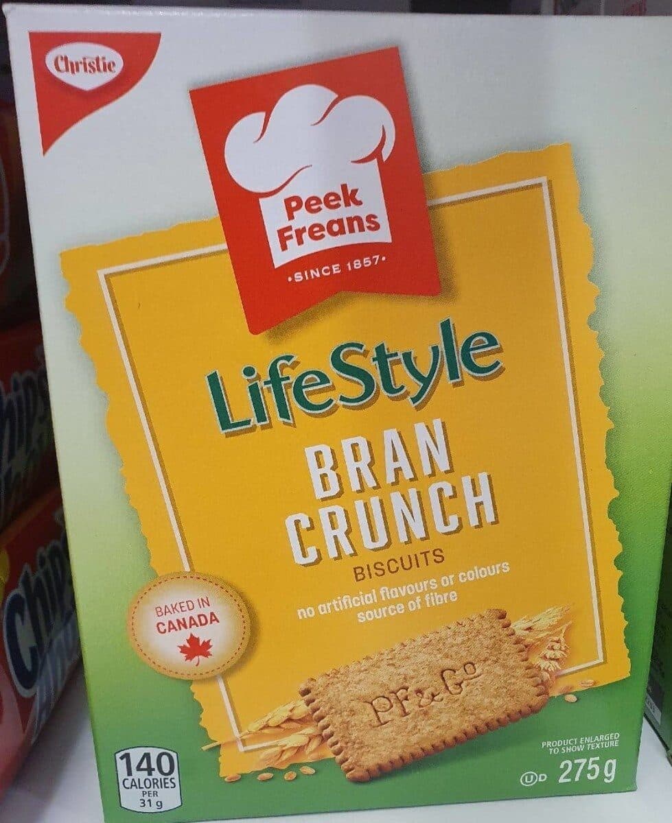 peek freans LifeStyle Bran Crunch packshot