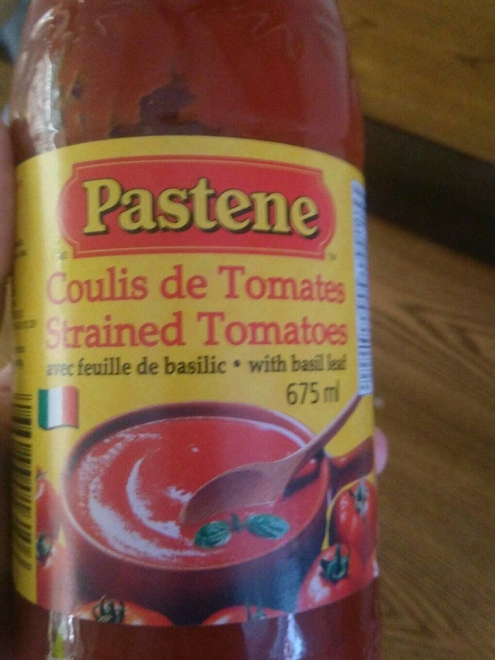 Pastene Coulis De Tomates packshot