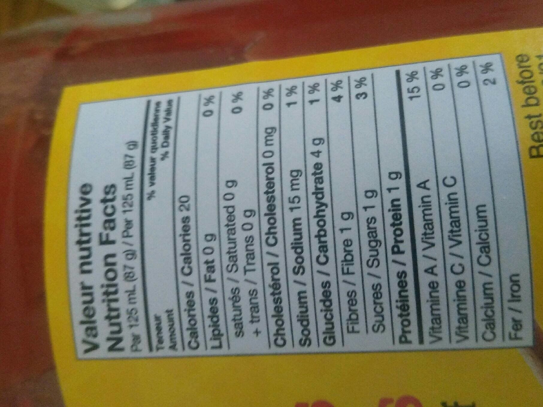 Pastene Coulis De Tomates packshot
