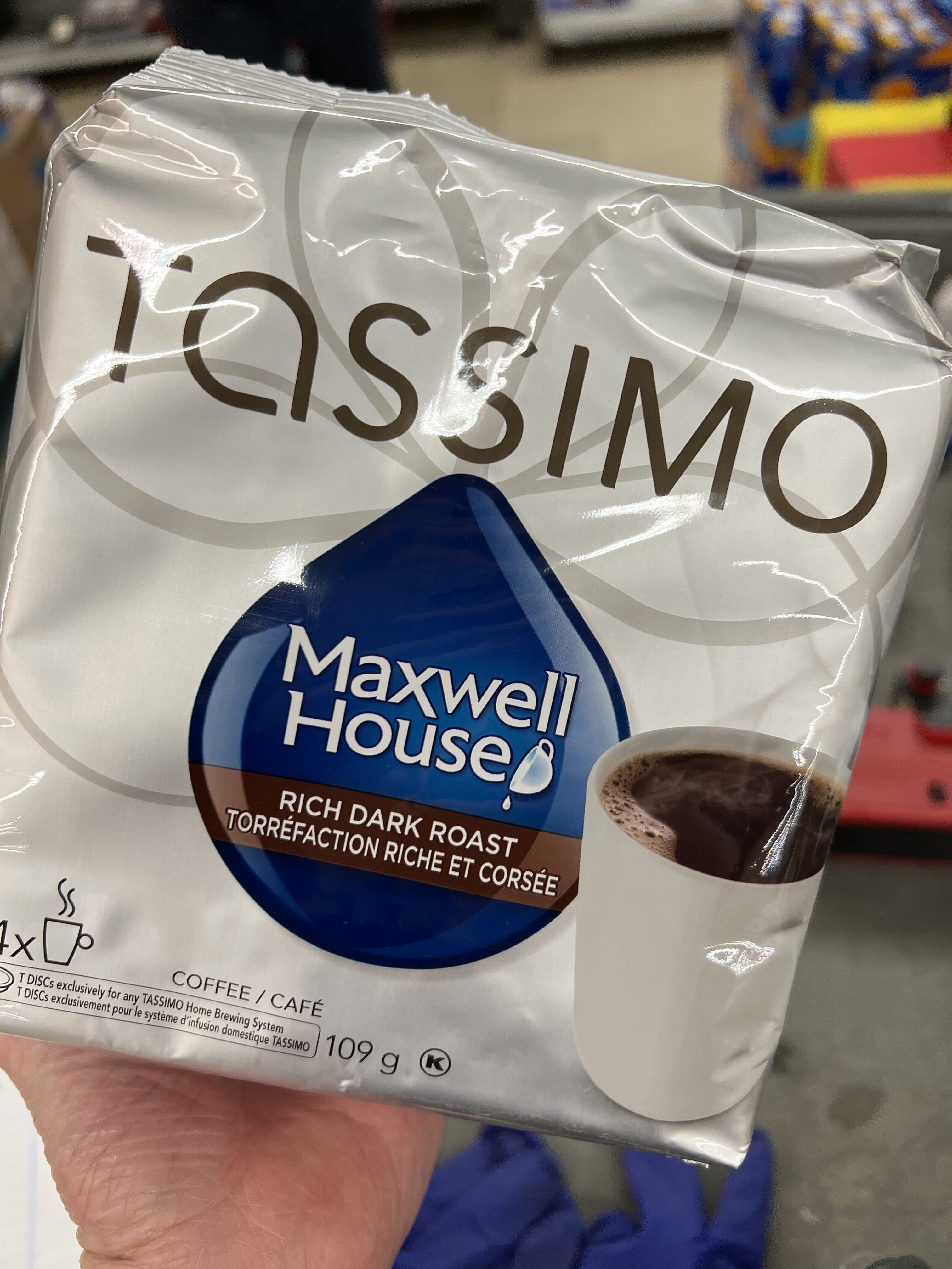 Open Food Facts Tassimo rich dark roast packshot