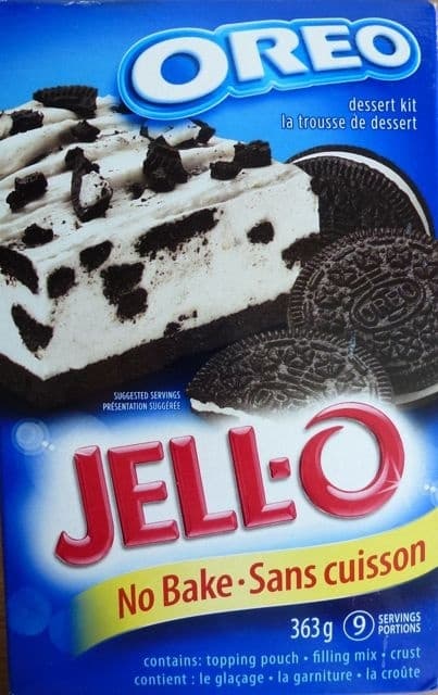 Kraft Jell-o Oréo packshot