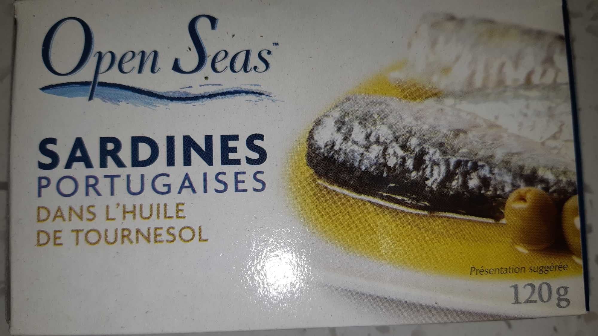 Open Food Facts Portuguese sardines in sunflower oil packshot