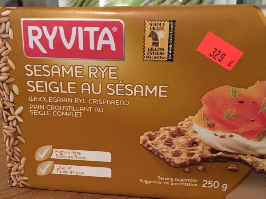 Ryvita Oreo golden dorés packshot