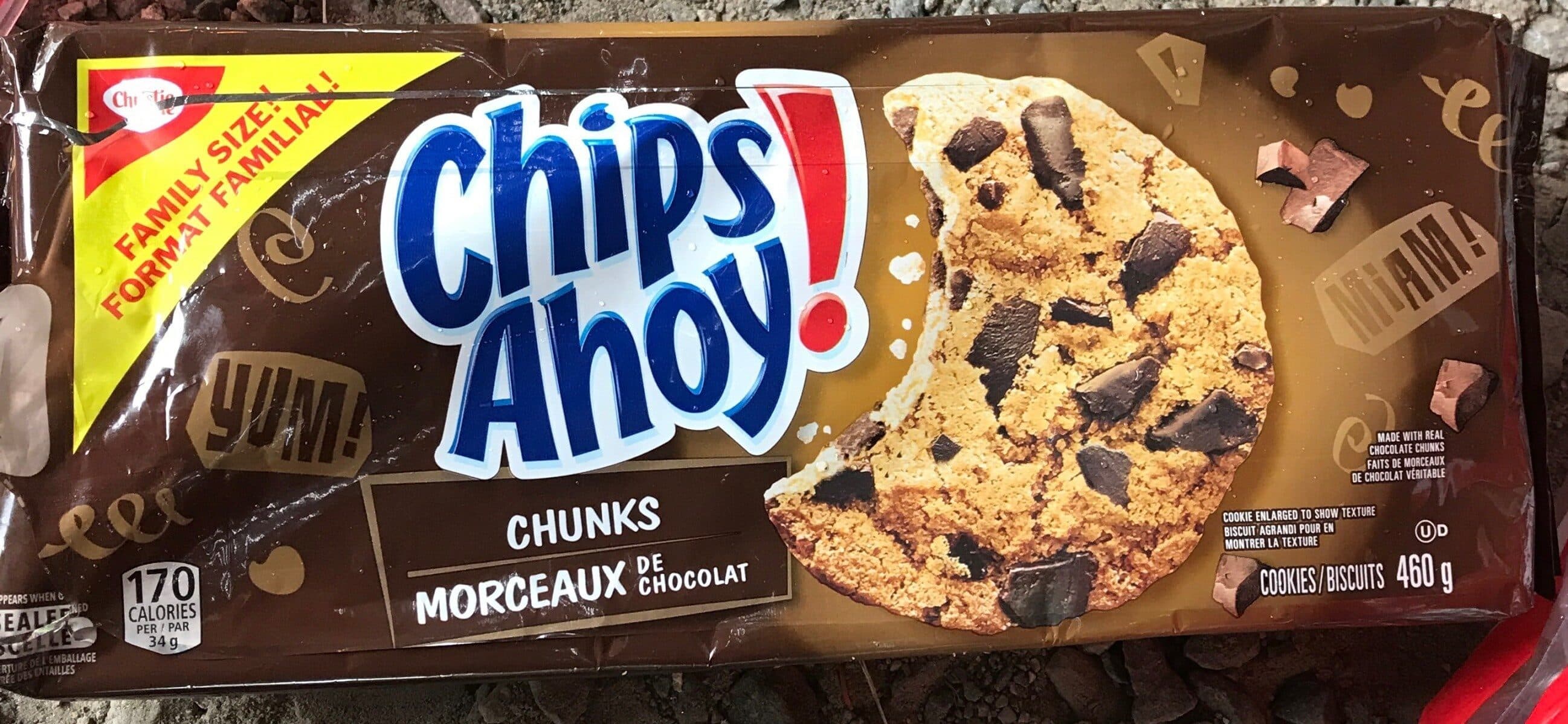 Chips Ahoy! Biscuits morceaux de chocolat packshot