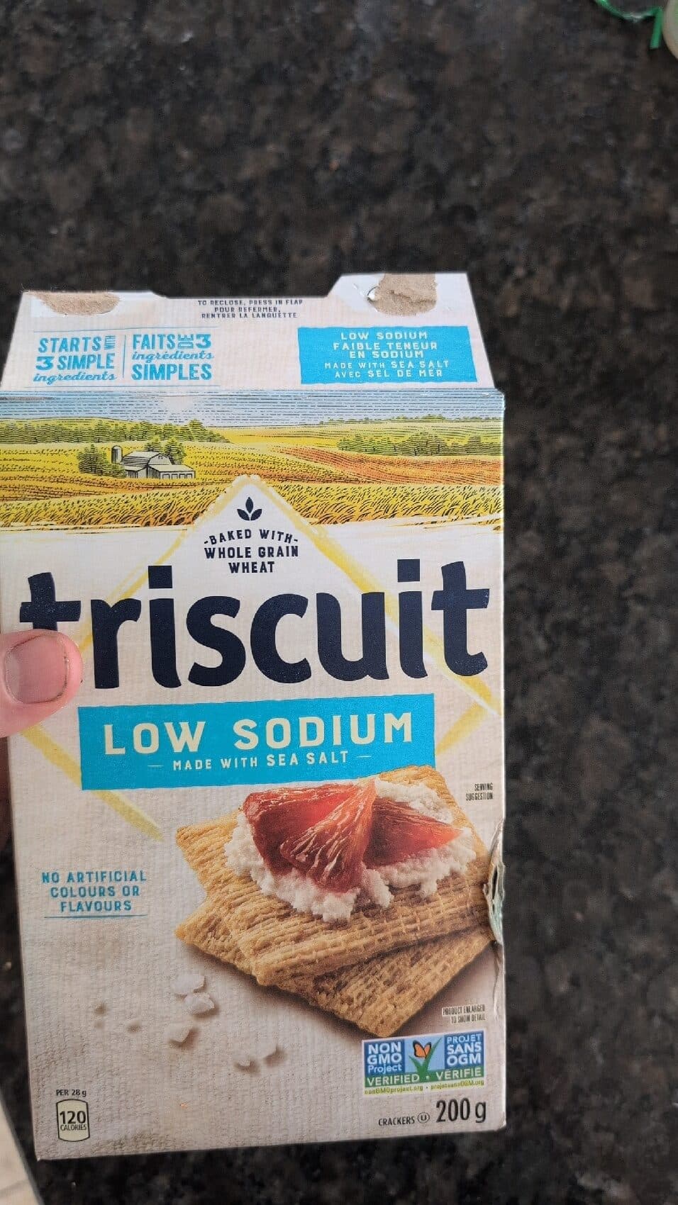 Mondelez triscuit packshot