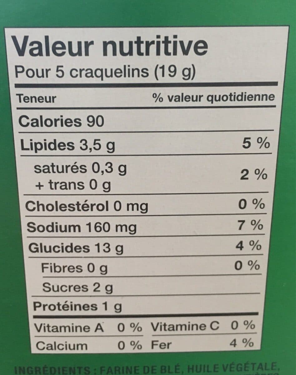 Christie Tartinables craquelins packshot