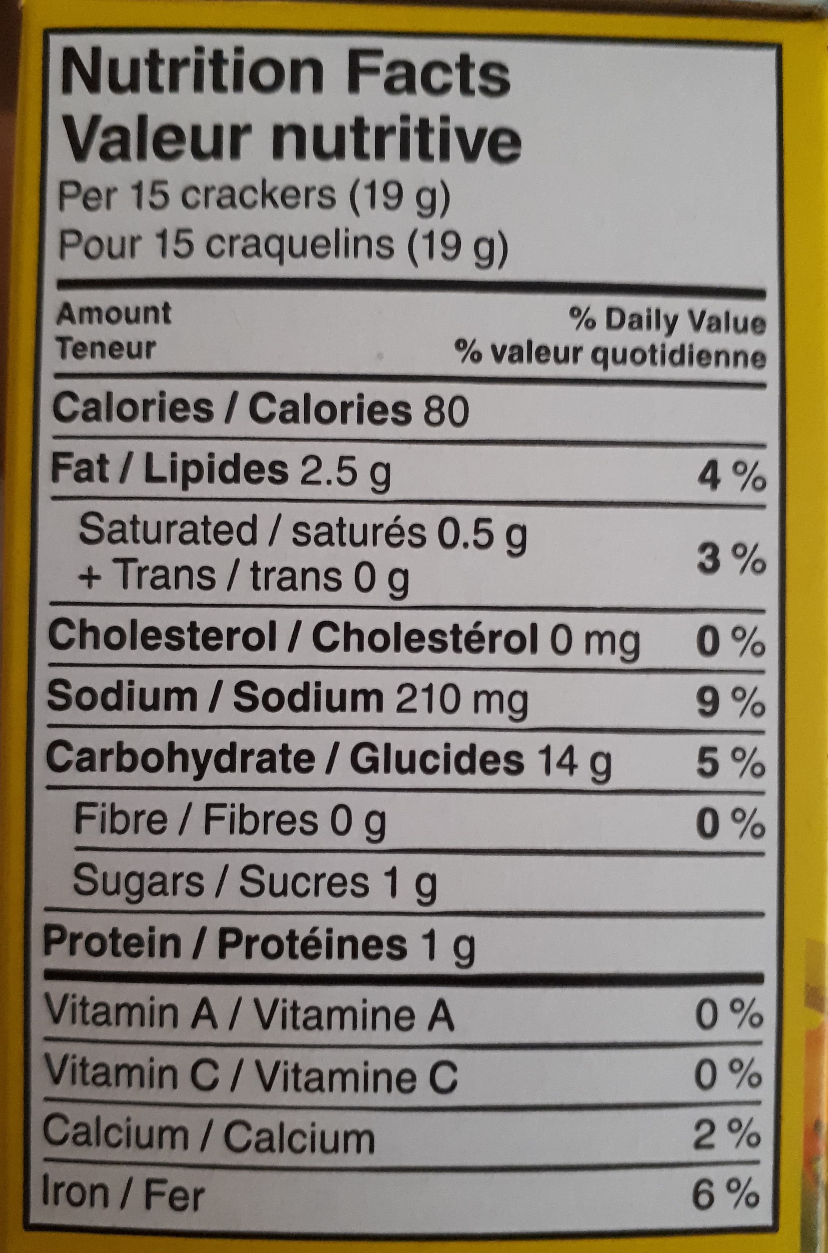 Christie Craquelins aromatisés aux légumes packshot