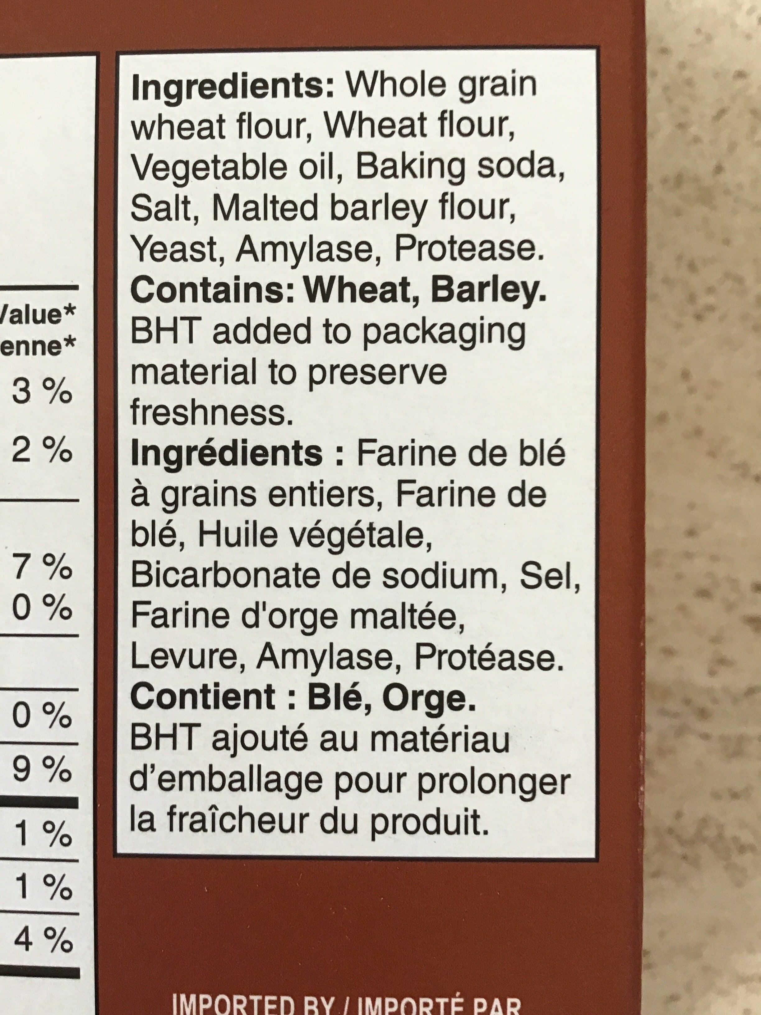 Christie Premium Plus whole wheat crackers packshot