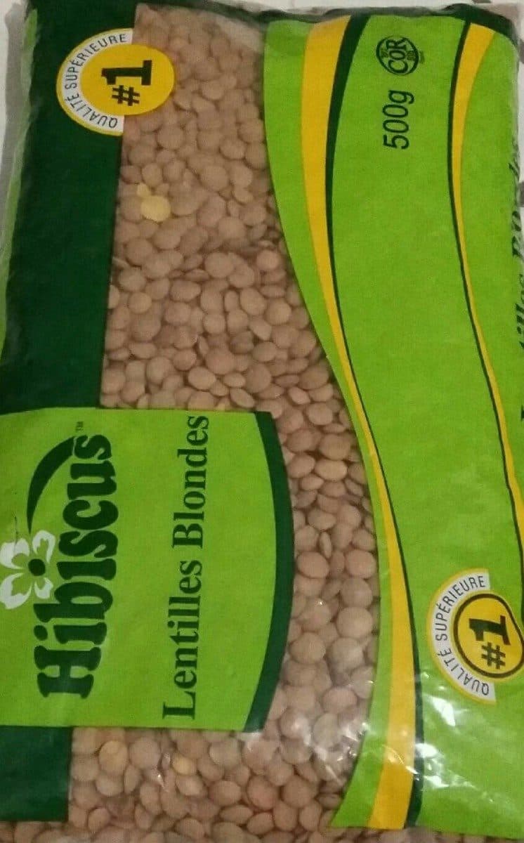 Open Food Facts Lentilles blondes packshot