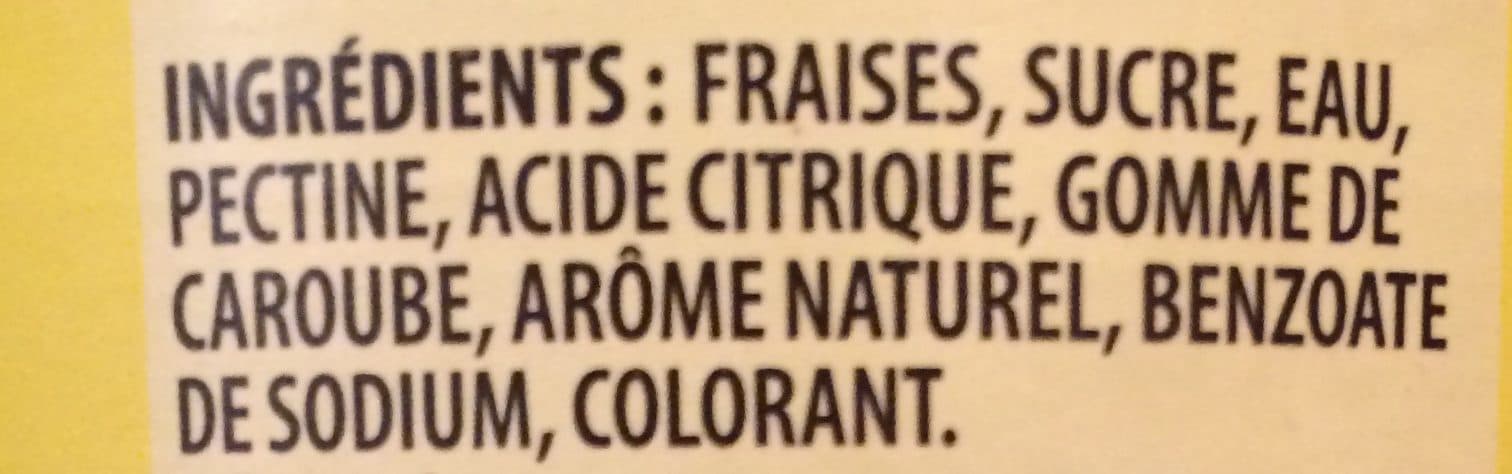 Habitant Confiture Légère (fraise) packshot