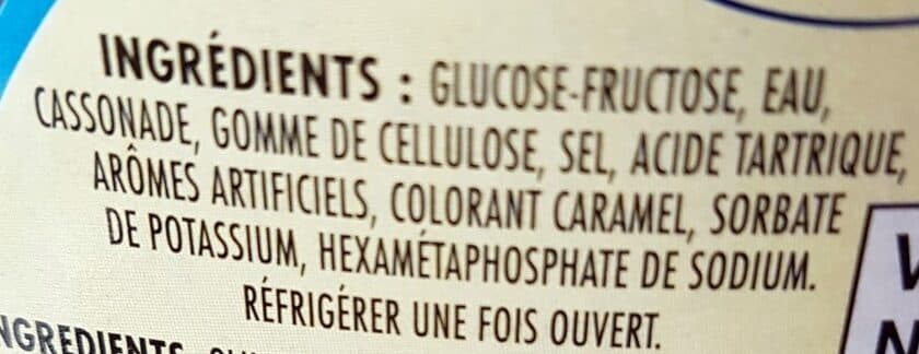 Open Food Facts Sirop De Table (léger) packshot