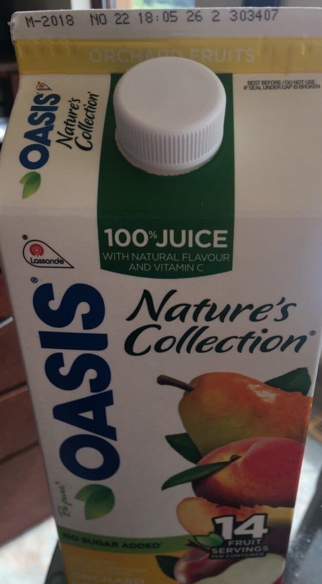 Oasis Jus De Fruits (pomme Du Verger) packshot