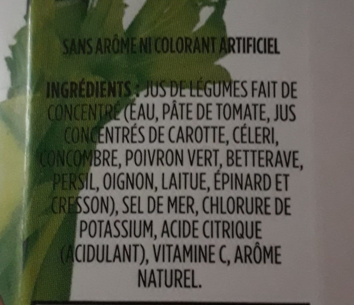 Oasis Cocktail De Légumes (10 Légumes) packshot