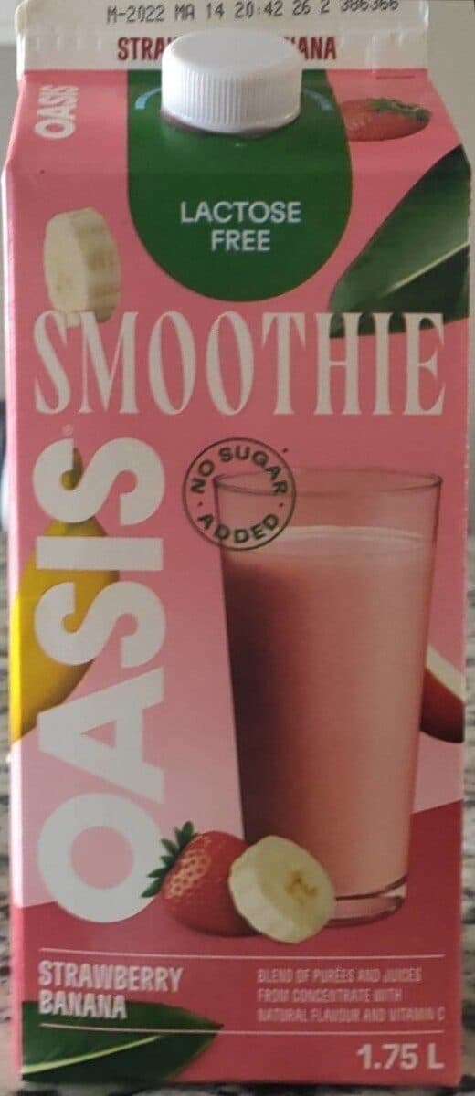 Oasis Strawberry Banana Smoothie Oasis packshot