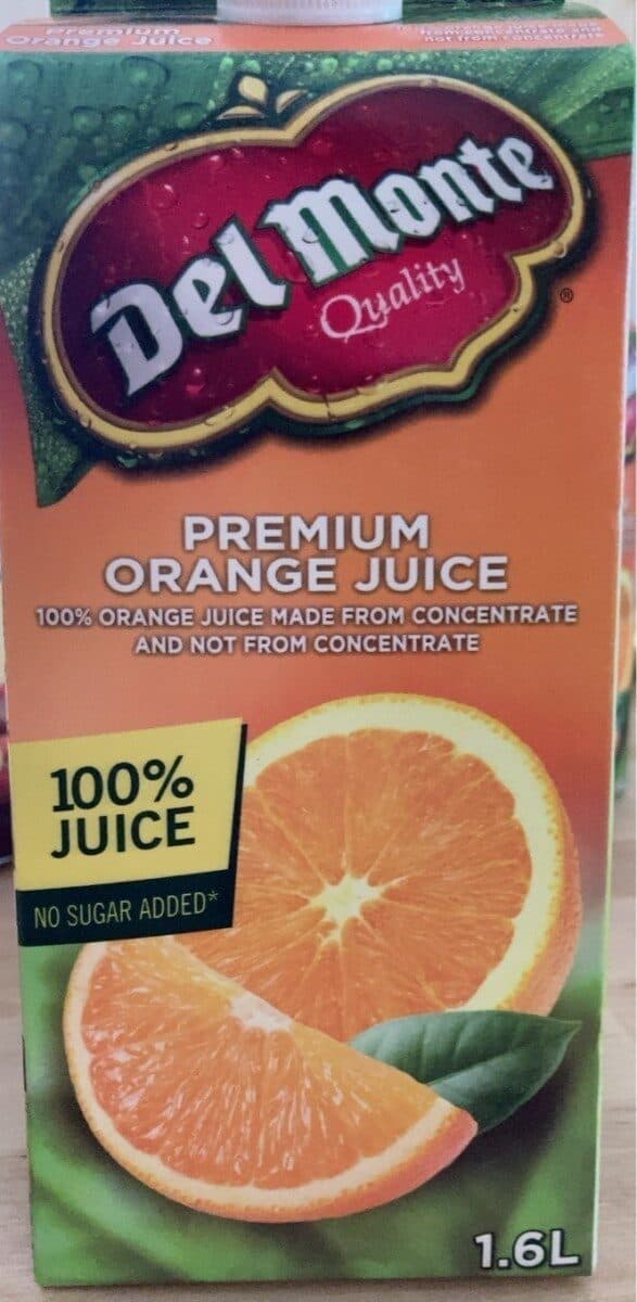 Del Monte Quality Del Monte Orange Juice 1.6L packshot