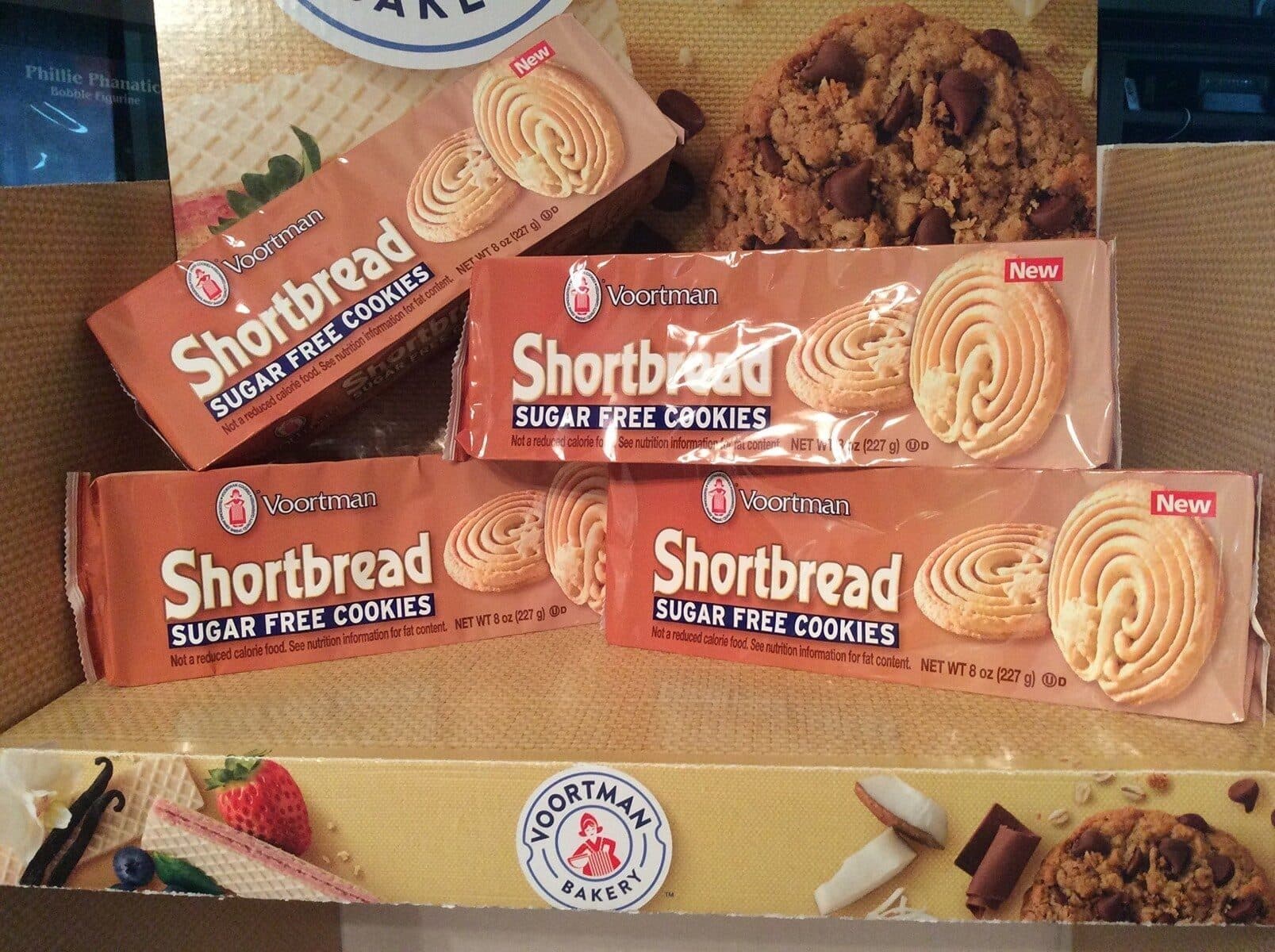 Voortman Bakery Shortbread Cookies zero sugar packshot