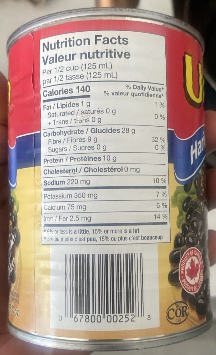 Unico Black Beans packshot