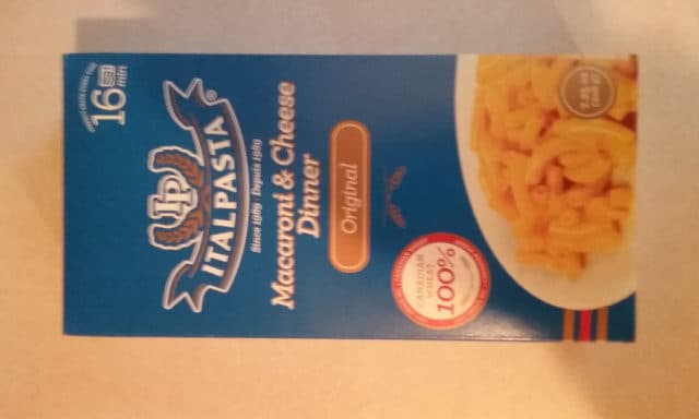 Open Food Facts Italpasta Macaroni & Cheese dinner packshot
