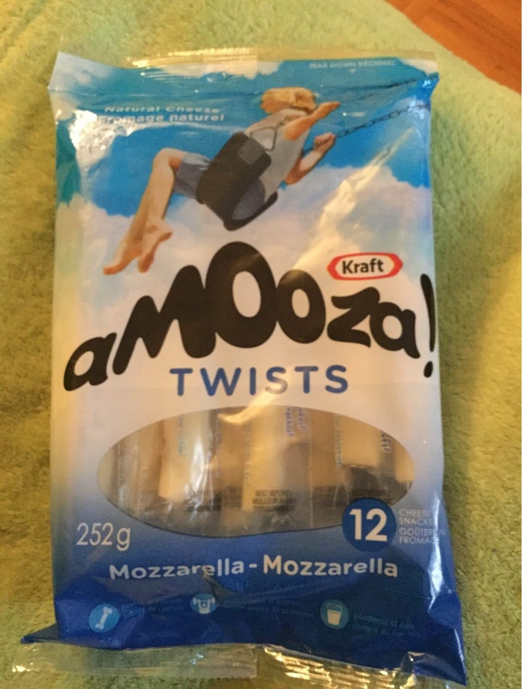Kraft Bouchés De Fromage Amooza (mozzarella) packshot