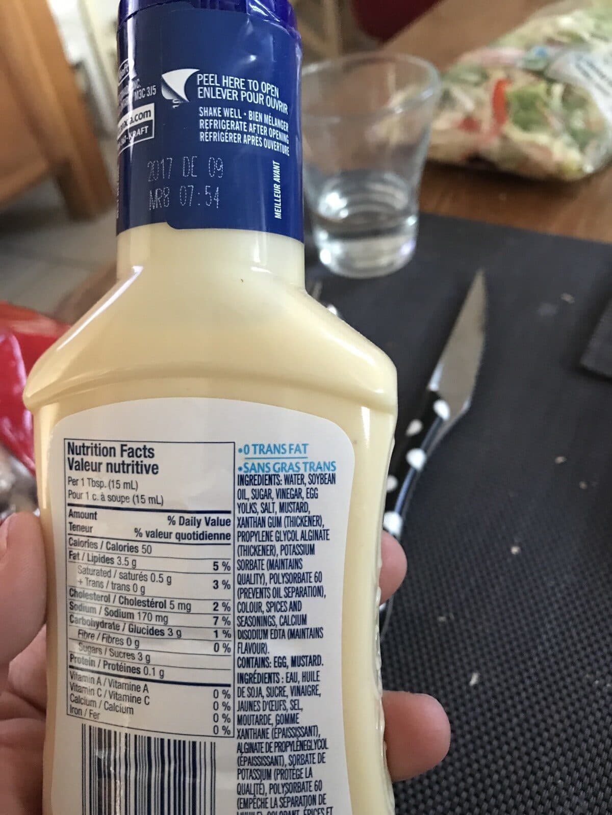Kraft Vinaigrette (salade De Chou) packshot