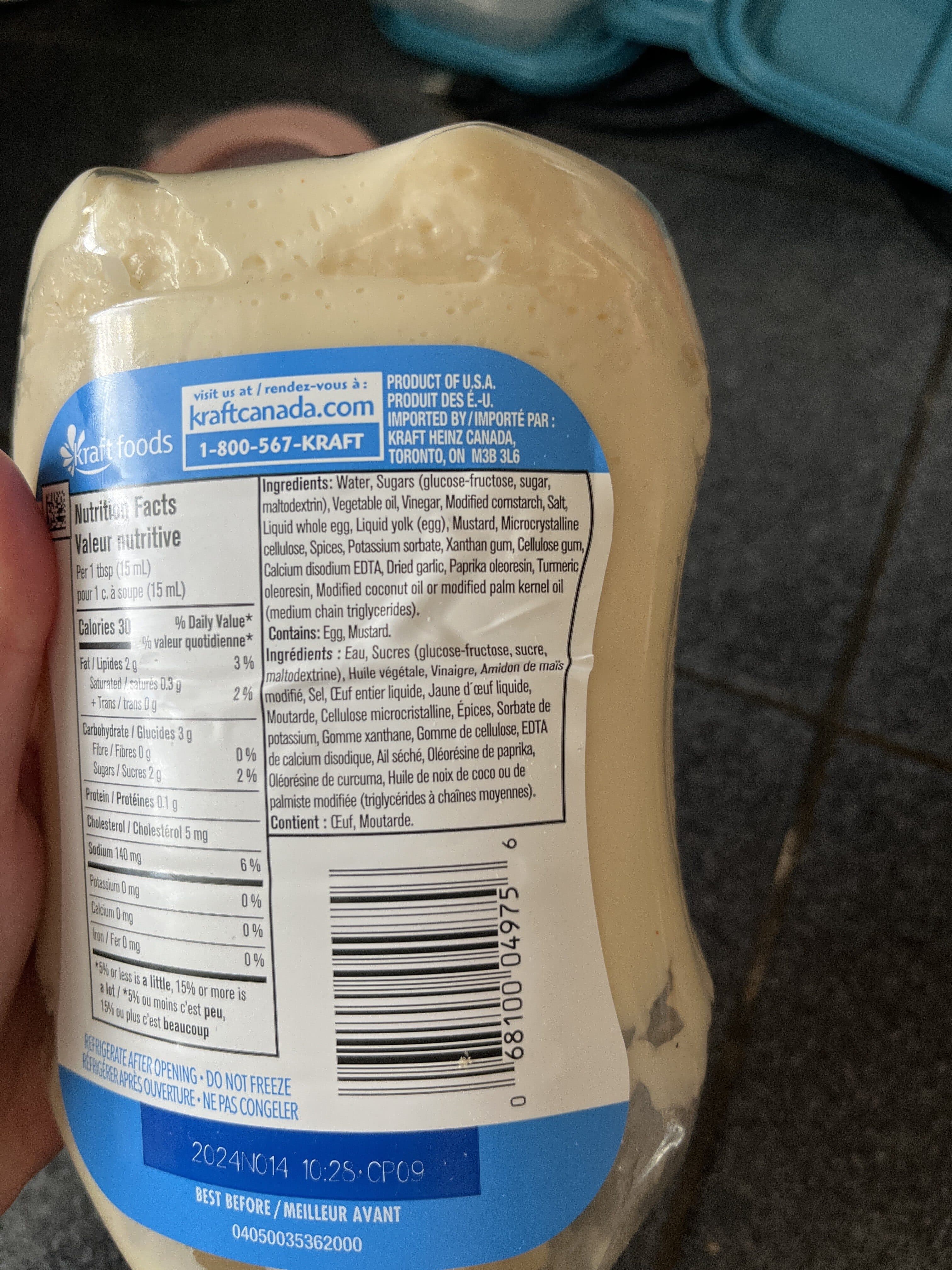 Kraft Miracle Whip Calorie-wise Spread packshot