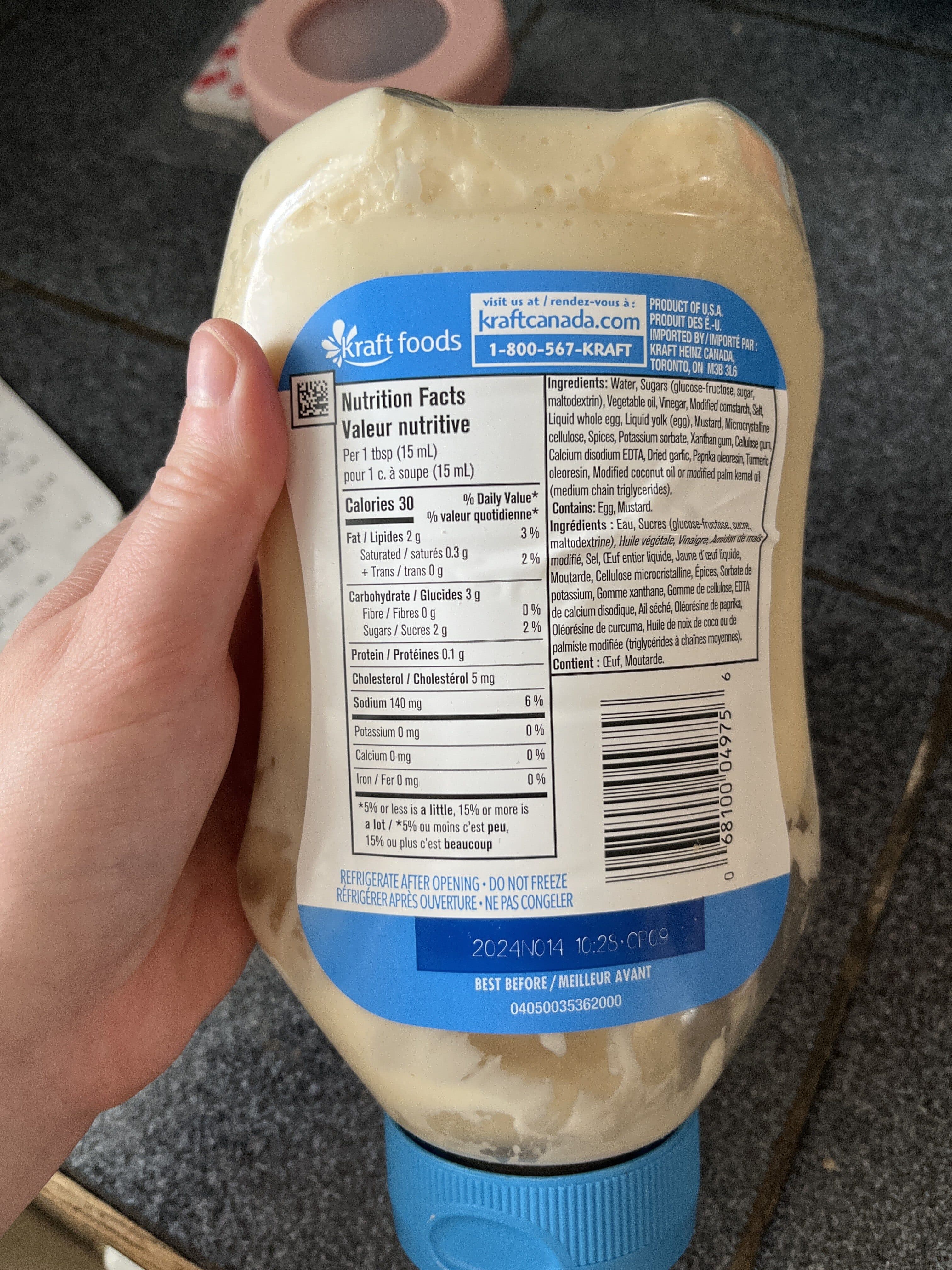 Kraft Miracle Whip Calorie-wise Spread packshot