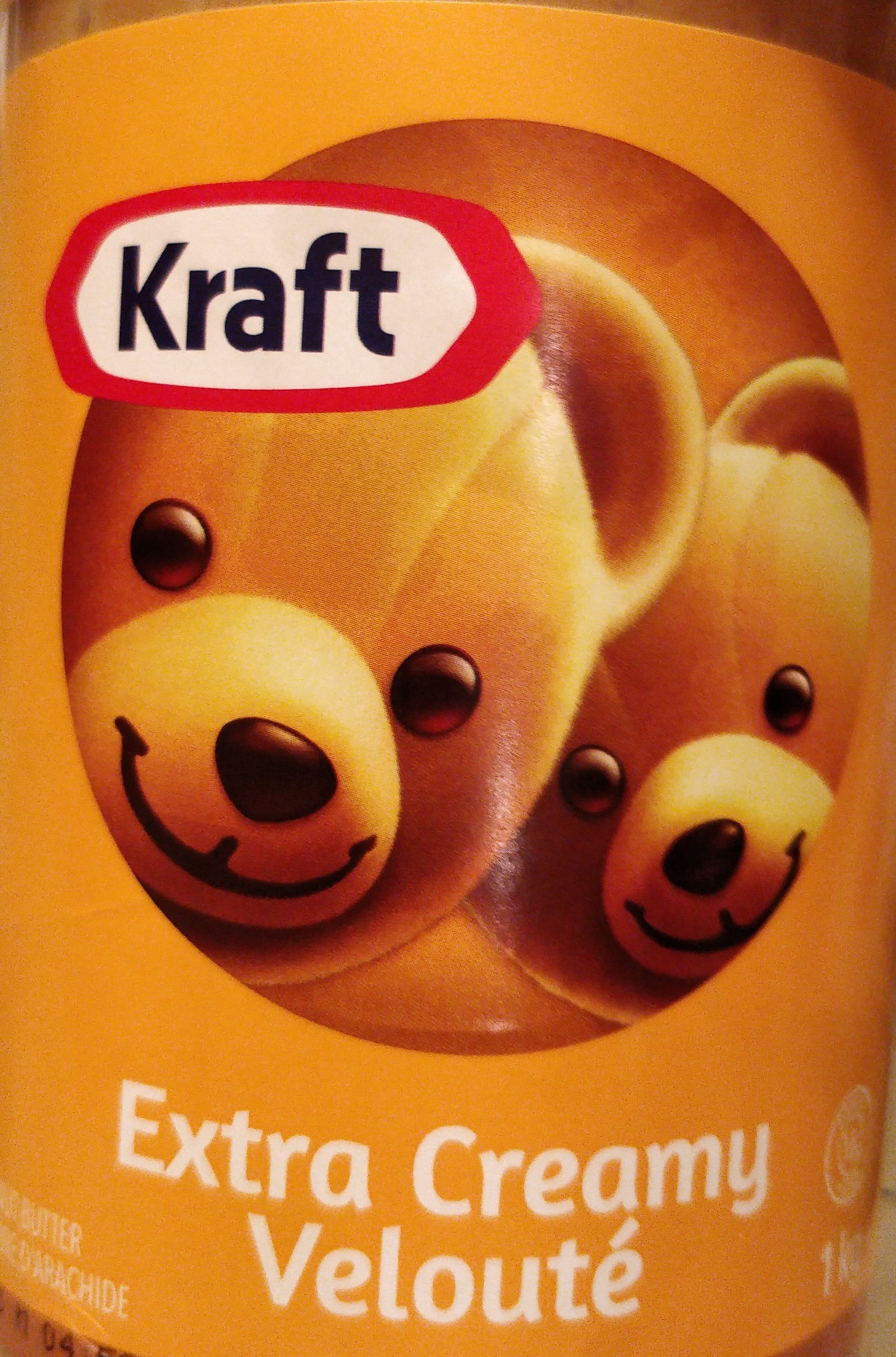 Kraft Extra Creamy Peanut Butter packshot