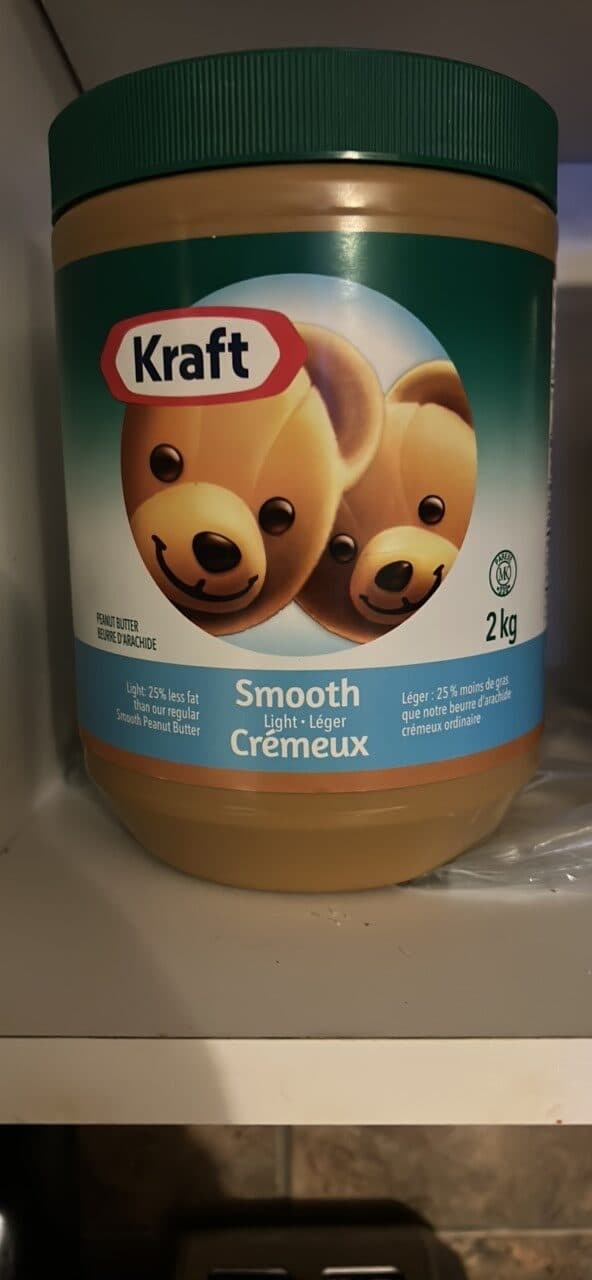 Kraft Peanut Butter Smooth Light packshot