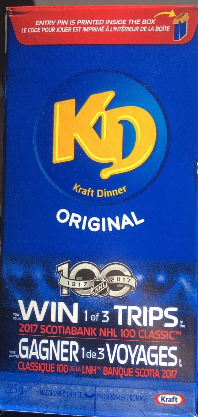 Kraft Dinner Kraft dinner original packshot