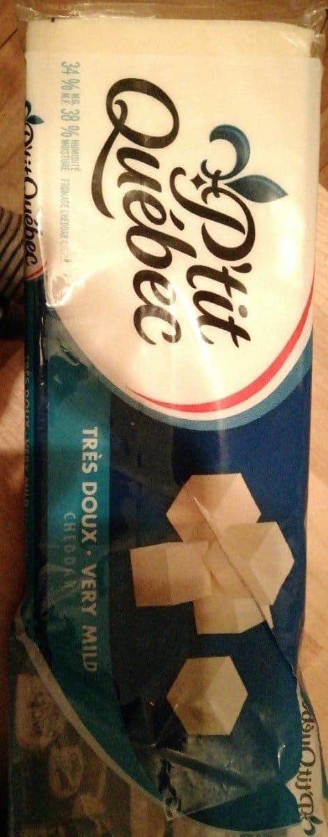 P'tit Québec Cheddar très doux packshot