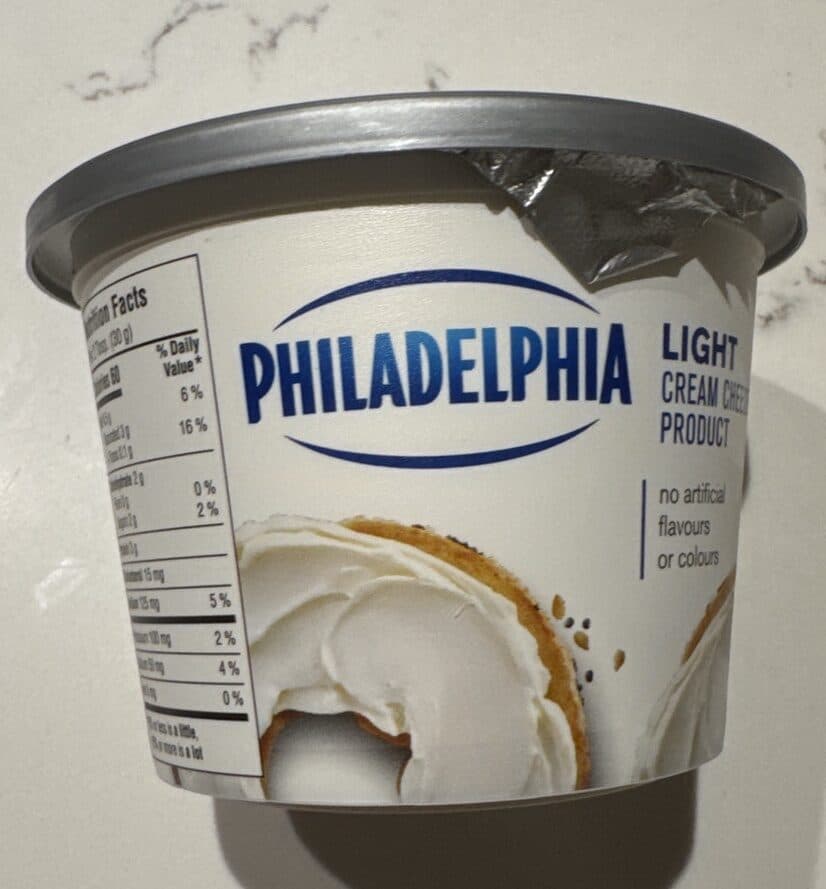 Philadelphia Kraft Philadelphia Light Cream Cheese Original Light packshot