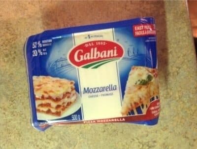 Galbani Fromage mozzarella packshot