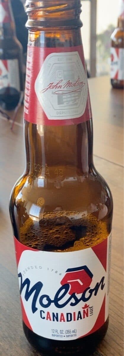 Open Food Facts Molson canadian lager packshot