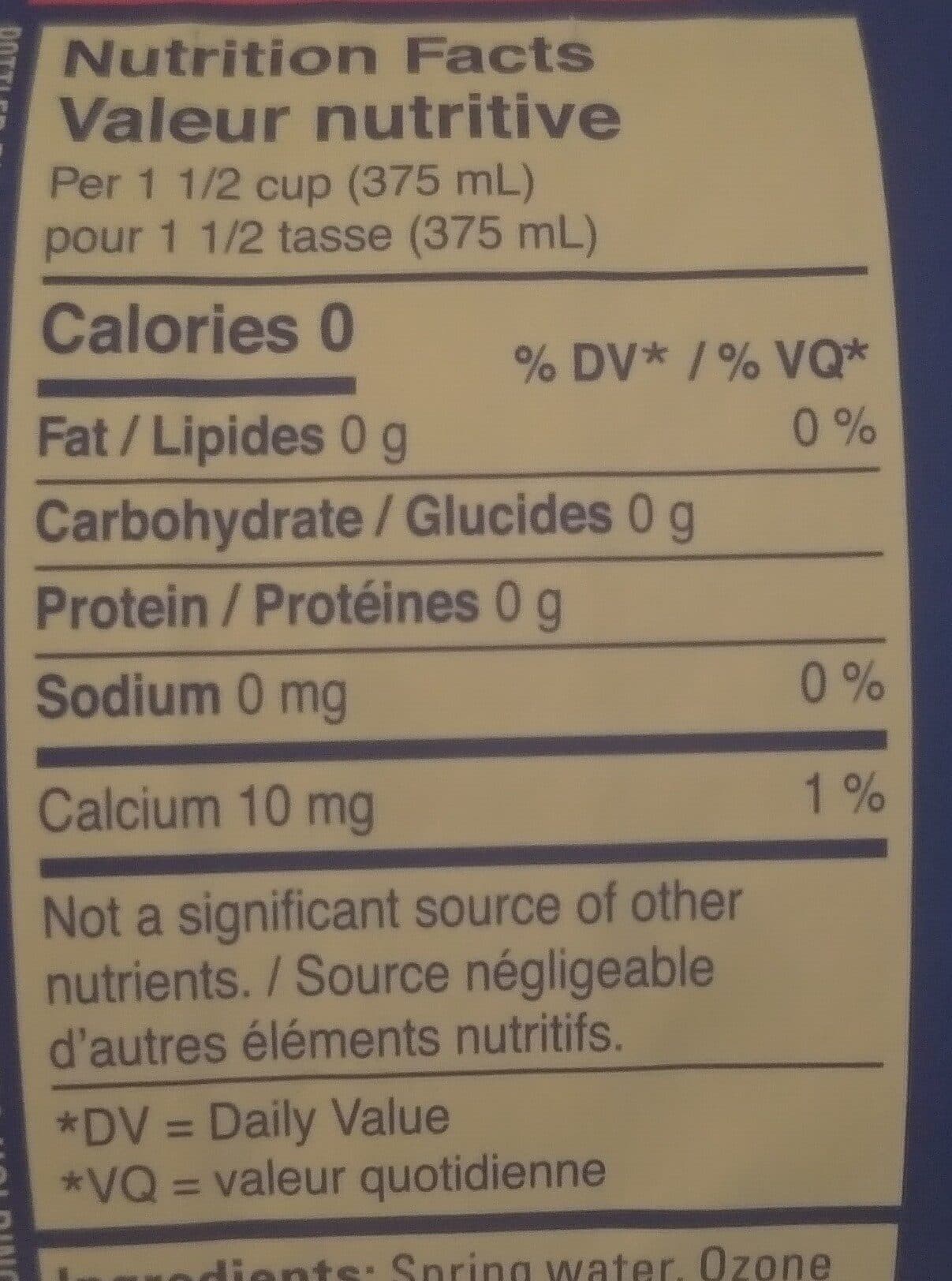 Nestlé Natural Spring Water packshot